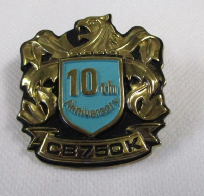 CB750K 10TH ANNIVERSARY EDITION Side Cover Badge for HONDA New 