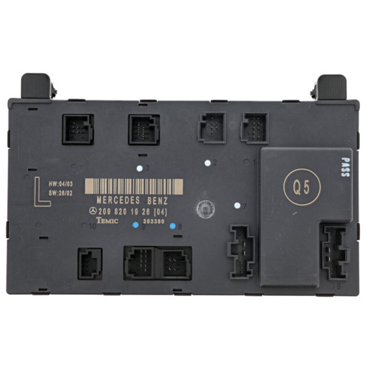 209-820-19-26 64 GenuineXL Door Control Module Driver Left Side 