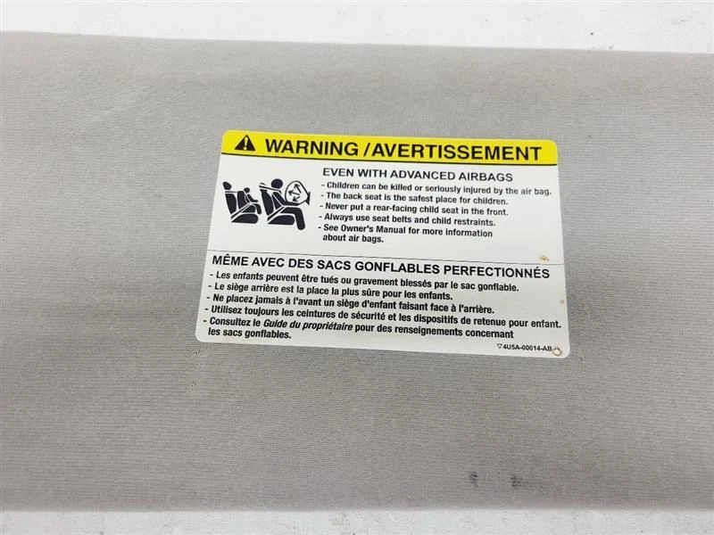 Ford F-150 F150 2004-2008 pasajero derecho parasol cabina regular 4L3Z-1504104-BA Foto 3 de 4