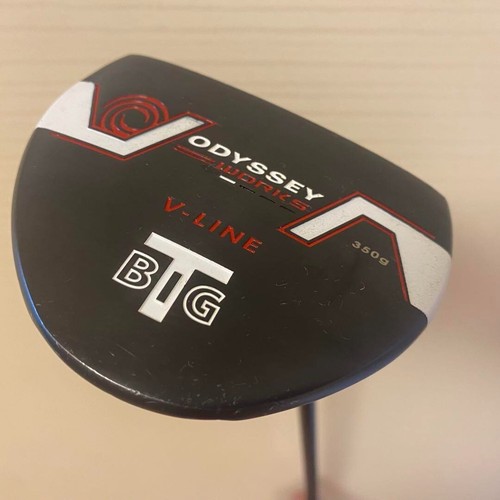 ODYSSEY WORKS BIG T V-LINE 32.5in Putter RH No Head Cover Free Shipping - 第 1/7 張圖片