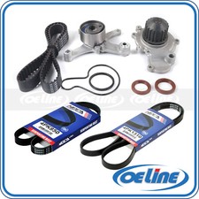 Kit de correa de distribución bomba de agua correa serpentina ajuste CA Dodge Neon 2000-2003 2,0 L L L4