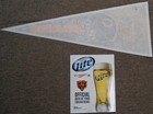 LOT OF 2 Chicago Bears Items (30" Long Pennant & Game Day Program) — photo 5