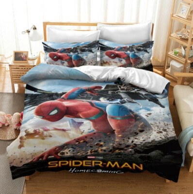 Spiderman Collection Single/Double/Queen/King Bed Quilt Cover Set