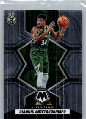 Giannis Antetokounmpo 2021-22 Panini Mosaic #98 Milwaukee Bucks | eBay