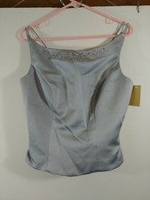 Vintage Gray/Silver Satin Cami/Camisole, Formal/Bridal, 3259