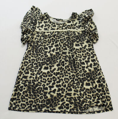Heimish USA Women's Ruffled Sleeve Blouse W/ Pompom Lace Shirt AR8 Black Small