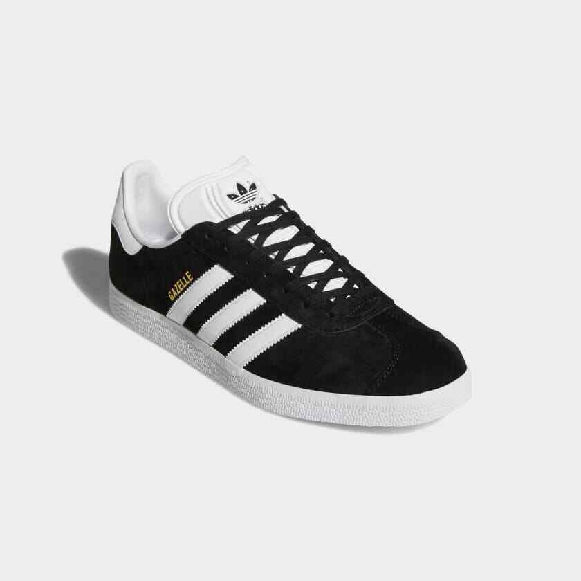 adidas gazelle silver green womens Adidas Gazelle Adv Shoes - Core Black / White / Gold Metallic main image 1