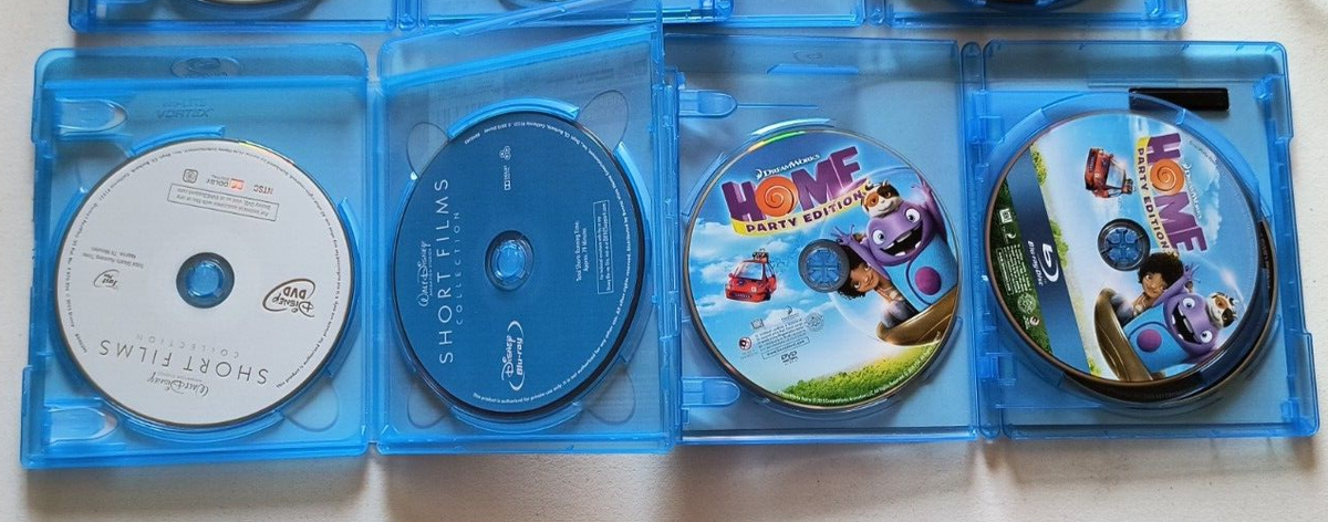 7 Kids Animated Blu-ray Bundle Lot - Disney/Pixar's Inside Out