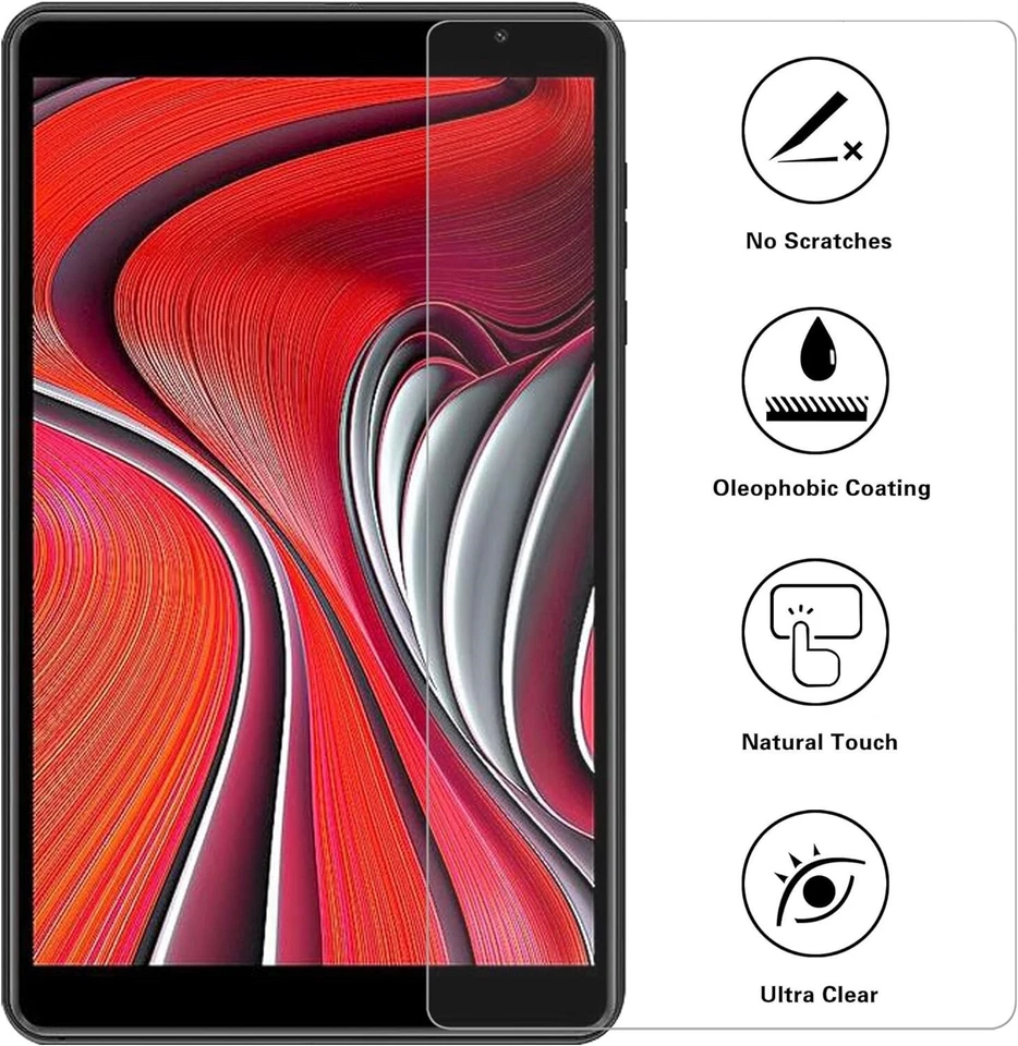 (2 упаковки) протектор экрана для BLU M8L / M8L PLUS планшетов 9H закаленное стекло чехол - Изображение 2 из 4