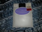 Evan Picone Sheer Spandex Control Top Pantyhose Navy Small NIP