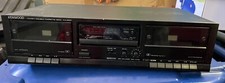 Kenwood KX-59w Dual Cassette Recorder/Player