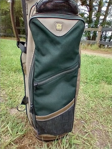 MIZUNO OMEGA LITE GOLF CLUB BAG LIGHTWEIGHT 6-WAY TONS OF STORAGE CARRY BAG - Picture 7 of 17