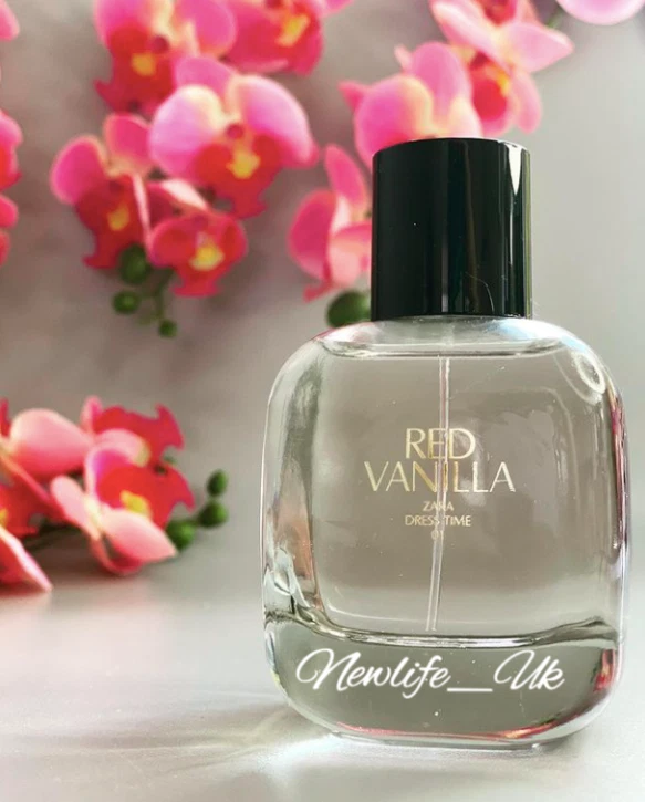 Zara perfume red vanilla online