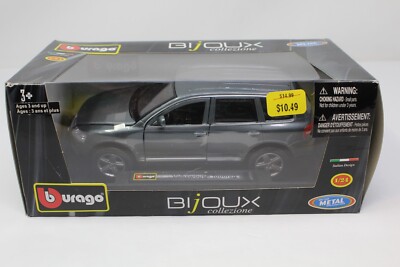 BURAGO Bijoux Collection 1/24 1:24 Volkswagen Cars VW Touareg Grey