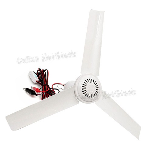 12V 3 Blade Ceiling Fan High Quality Caravan Camping Suit For Solar Power - Picture 2 of 12