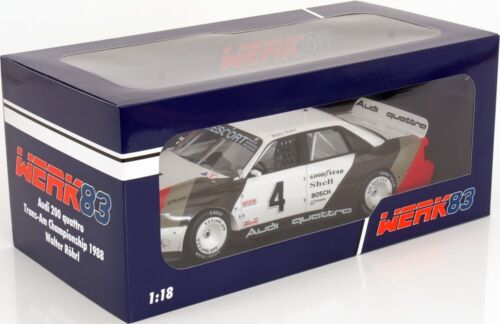 1/18 Scale AUDI 200 TRANS-AM St. Petersburg Winner 1988 Diecast Model by Werk83 - Picture 3 of 3