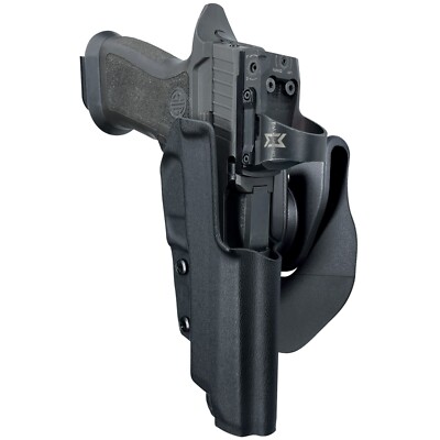 OWB Quick Release Paddle Holster fits Sig Sauer P320 Full Size