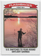 2023 Topps Heritage News Flashbacks #NF3 Daylight Savings Time