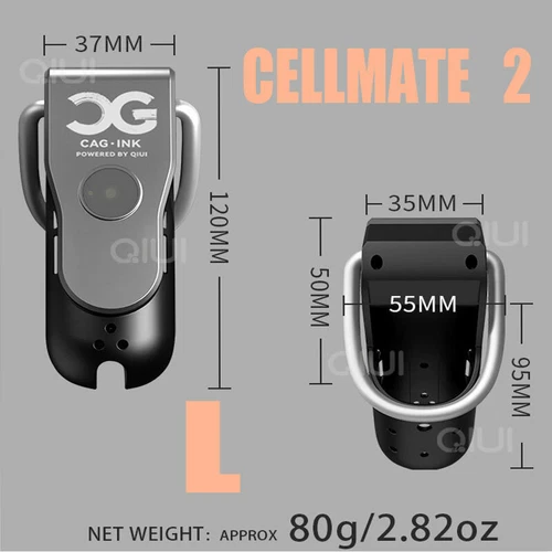 Nuevo QIUI Actualizado Cellmate 3 Jaulas APP Control Remoto Jaula Amortiguador Cinturón de Castidad - Imagen 27 de 28