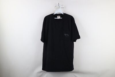 Vintage 90s Camel Cigarettes Mens XL Faded Camel Double Sided Pocket T-Shirt