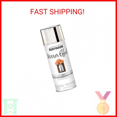 Rust-Oleum 301494 Specialty Mirror Spray, 6 oz, Silver