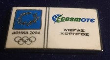 ATHENS 2004. OLYMPIC GAMES. TROFE SPONSOR PIN. COSMOTE