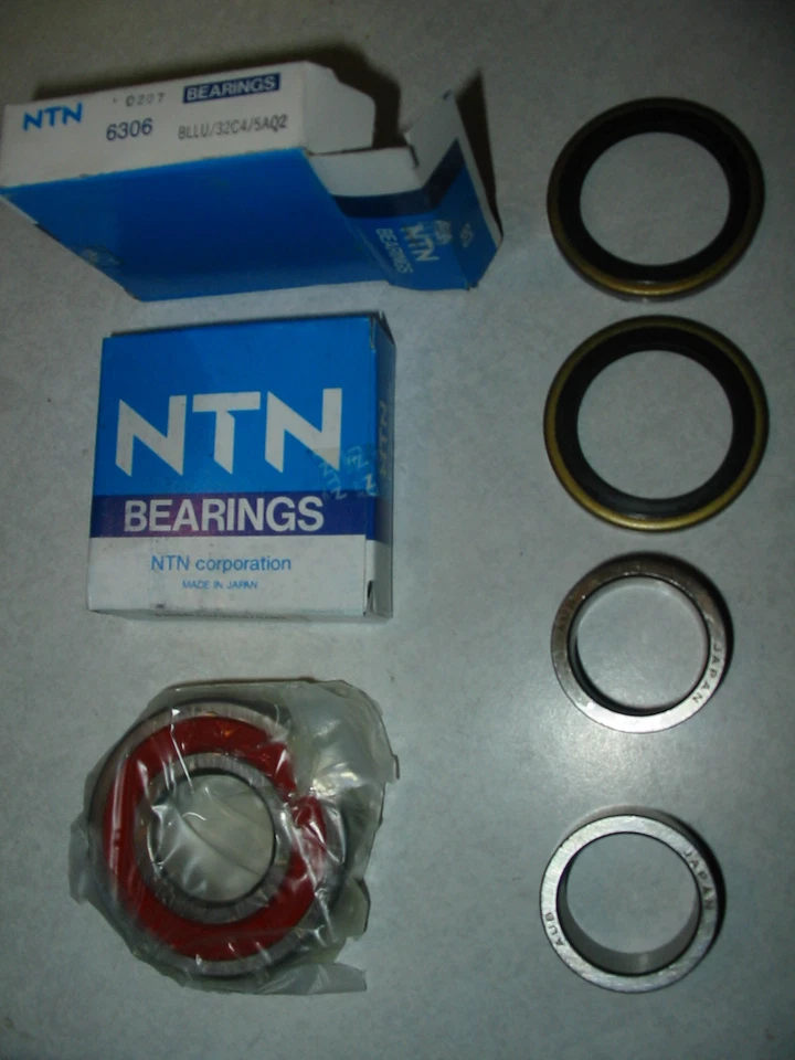 KIT DE COJINETE TRASERO DE DOS RUEDAS NISSAN, DATSUN BLUEBIRD, 1961-1967, JAP DIFF, PREMIUM. Foto 2 de 4