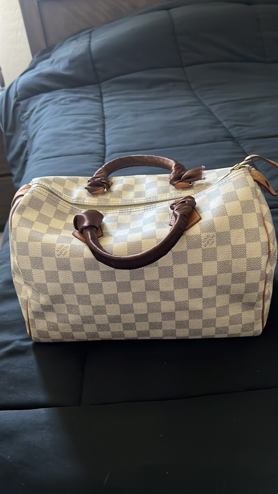 Louis Vuitton Speedy 30 Damier Azur - IconPrincess