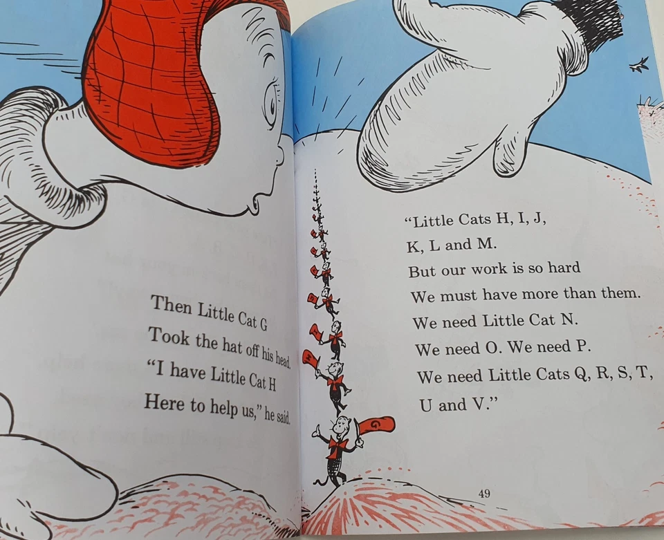 The Cat In The Hat Comes Back by Dr Seuss c2003 PB Green Back Beginner Readers - Image 4 of 4