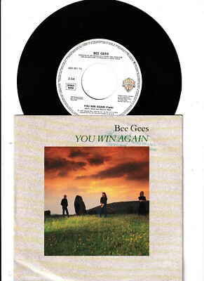 The Bee Gees  - You win again - Single - 7'' Vinyl -
