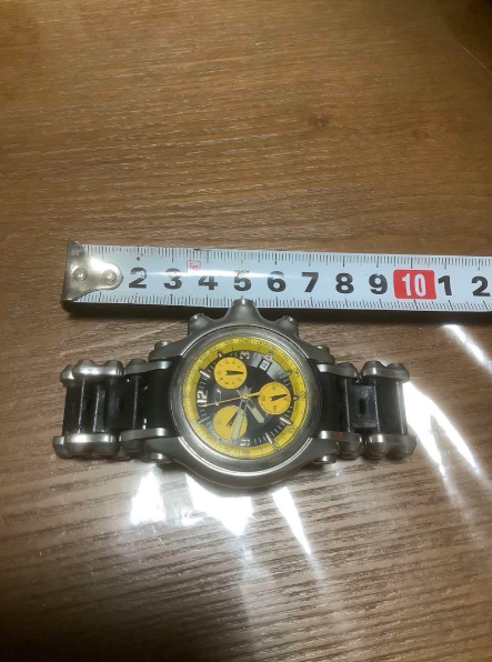 OAKLEY HOLESHOT Watch Chronograph Men's Wristwatch Analog 10 Bar