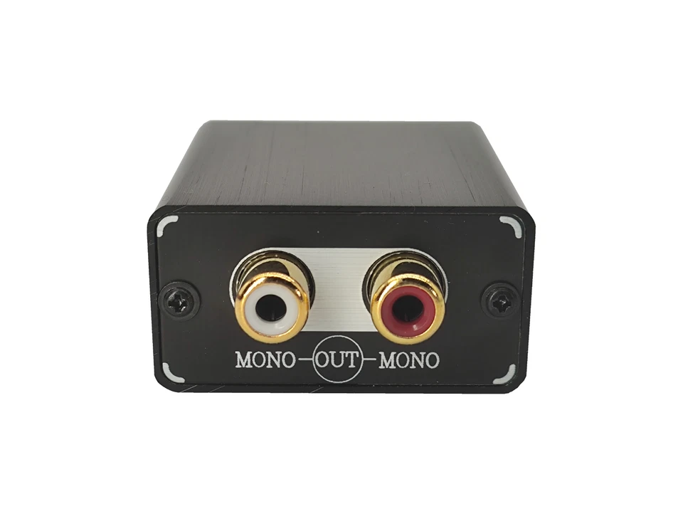 Single Stereo to Dual Mono Audio Converter Mono Out RCA L/R Audio Adapter K2 - Image 3 of 4
