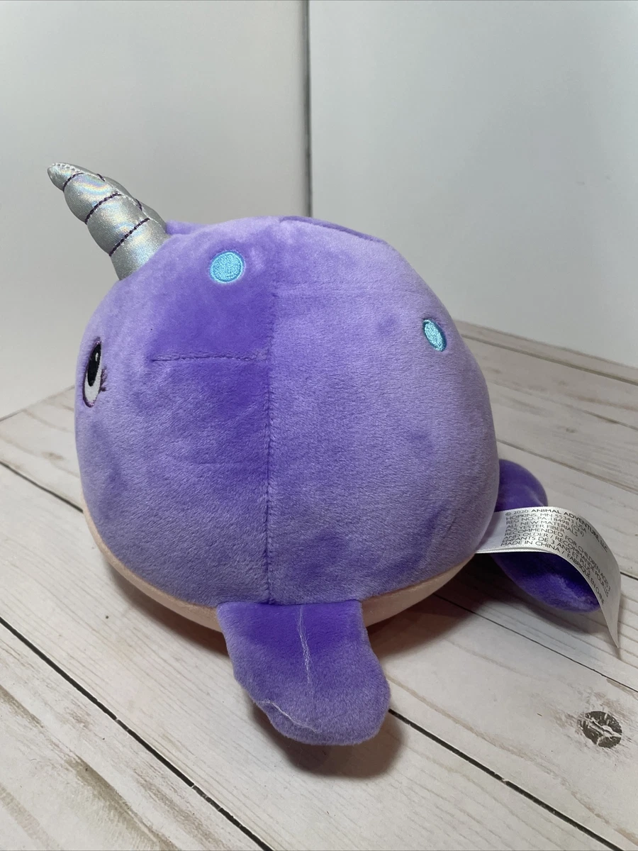 Purple narwhal cheap stuffed animal