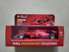Shell Ferrari SF90 Formula 1 Die Cast Car - 1:41 Scale - Brand New In Box