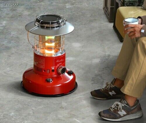 Toyotomi Kerosene Oil Heater RL-250 RED DARK GREEN Made In Japan Portable  Heater