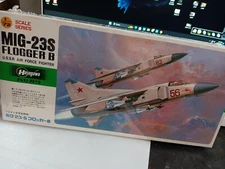 Hasegawa MIG-23S Flogger 1/72 Air Force Fighter model kit