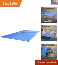 Transform Your Billiard Table: Regulation Ping Pong Conversion Top with Padding