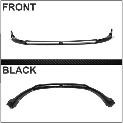DRY Carbon Frontlippe Front Stoßstangen Spoiler Ansatz Für VW Golf 8 GTI MK8 21+ - Picture 13 of 14