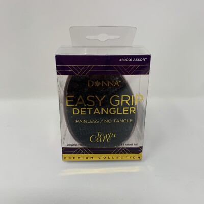 DONNA EASY GRIP DETANGLER Painless No Tangle Hair Brush Premium Collection Pink