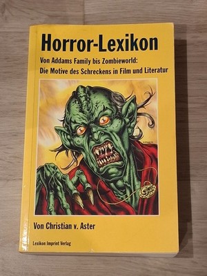 Horror-Lexikon von Christian v. Aster