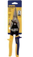IRWIN Aviation Snips Straight Cut Serrated St...