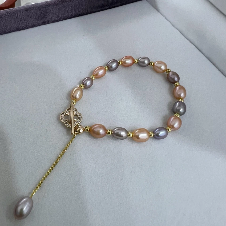 Natural pearl bracelet - Image 2 of 2
