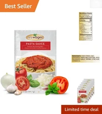 Easy-To-Use Pasta Sauce Canning Mix - 6 Pack of 5 oz Pouches for Homemade Flavor