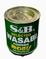 S&B Foods Selected Wasabi Powder Horseradish 2 Can 1.06oz  Made in Japan 2cans
