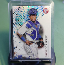 Topps 2022 Pristine Salvador Perez Refractor #108 Kansas City Royals Baseball