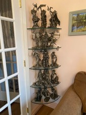 Jim Ponter collection of 18 sculptures plus extra sculpture from William Hanson