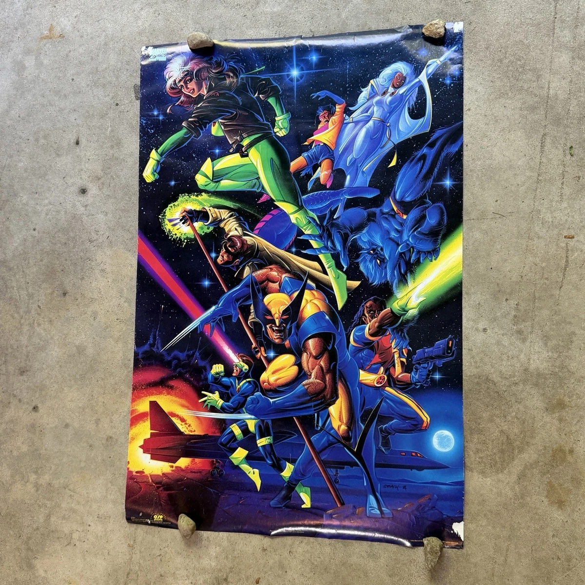 Vintage X Men Poster for sale | eBay