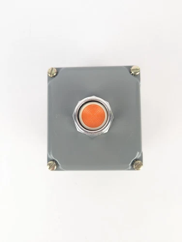 SQUARE D 30mm Push Button Single Unit Enclosure 9001 KY-1 Recessed Safety Button