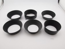 6 Genuine Olympus Metal Lens Hood Shade for OM system 35mm film