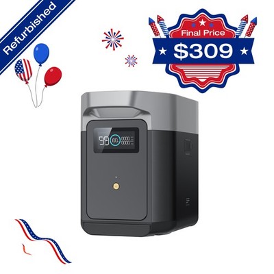 EcoFlow DELTA 2 Smart Generator Extra Battery 1024Wh Certified